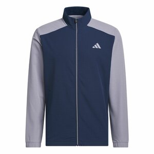 Adidas Ultimate365 Wind Volledige Ritssluiting Heren Golfsweater Navy Slate