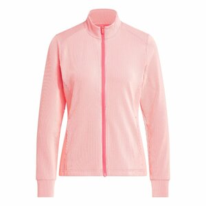 Adidas Dames W Textured Golfvest Pur Tur