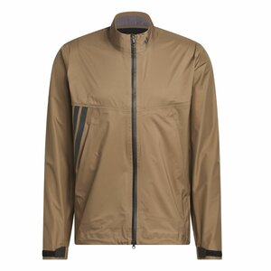 Adidas Heren Waterdichte Golfjas Clima Performance Khaki