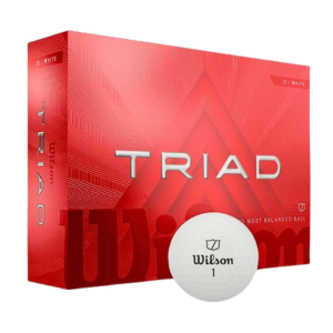 Wilson Staff Triad 3-piece Golf Balls White