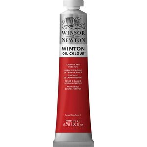 Winton 200ML Olieverf 098 Cadmium Red Deep Hue