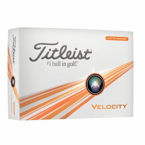 Titleist Velocity Golf Balls Orange 2024