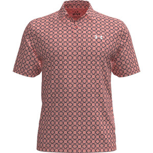 Under Armour Matchplay Polo Crab Print Roze