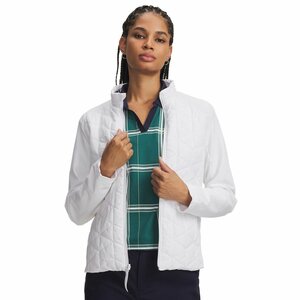 Under Armour Drive Pro Insulated Dames Golfjas Wit