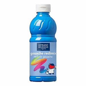 L&B Plakkaatverf Redimix Fluorescent Blue 500ml