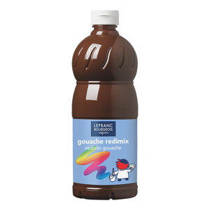 L&amp;B Plakkaatverf Redimix Burnt Umber 500ml