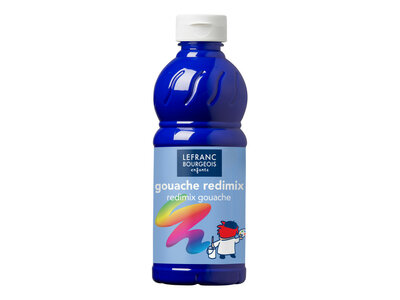 L&B Plakkaatverf Redimix Brilliant Blue 500ml