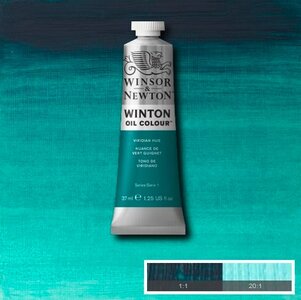 Winton Olieverf 37ML 696 Viridian Hue 43
