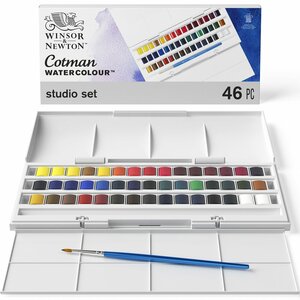 Cotman Half Pan Studio Set