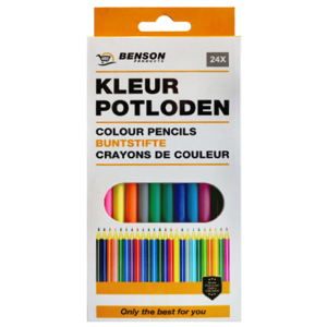 Kleurpotloden 24-delig